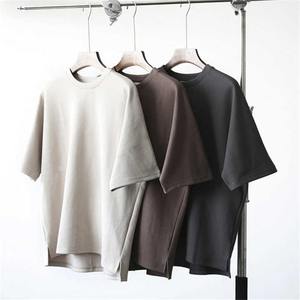 Camiseta de Manga Corta para Hombre, Talla Grande, 100% Algodón, con Letras Tejidas, Antiarrugas - Product Image 5