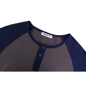 Nuevo conjunto de pijamas de algodón de fibra de bambú, camisa de manga larga, Tops, pantalones, ropa de dormir, conjunto de pijamas de satén de seda, ropa de dormir de manga larga - Product Image 5