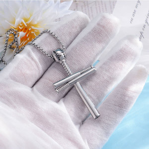 Collar de Moda Personalizado de Acero Inoxidable 316L, Joyería Fina, Collar de Béisbol para Hombres y Mujeres - Product Image 3