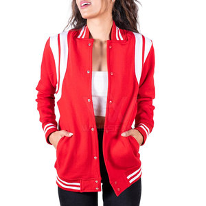 Veste Letterman respirante de haute qualité pour femmes avec logo personnalisé veste Letterman pour femmes en meilleur tissu - Product Image 1