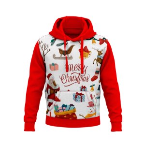 <b>Red</b> <b>Hoodies</b> LMY576 All-Day Comfort Cotton Heavyweight French Terry Men's Relaxed Fit <b>Hoodies</b> Embroidery Logo <b>Hoodies</b> - Product Image 2