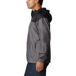 Chaqueta Cortavientos Deportiva de Alta Calidad para Hombre, Nuevo Diseño, Chaqueta Impermeable para Primavera, Tejido Informal, Talla XS, Teñido Liso, con Revestimiento - Product Image 3