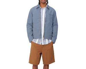 Chaqueta de poliéster de algodón pesado con cremallera personalizada para hombre, ropa de calle de talla grande lavada Vintage, temporada de moda Primavera - Product Image 4