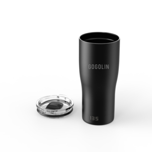 Taza de viaje con pantalla inteligente de acero inoxidable con control de temperatura - Product Image 1