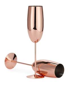 Copa de Vino de Acero Inoxidable Atractiva, Fabricante de Copas de Champán, Copa de Vino de Acero Chapada en Oro, Proveedor Mayorista - Product Image 2