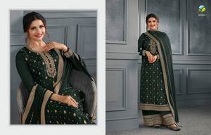 Diseñador de alta demanda Nuevo elegante Dola Silk Anarkali Salwar Kameez Diseño personalizado Pakistaní Salwar Kameez - Product Image 6