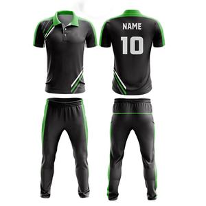 <b>Cricket</b> Uniform Men's Breathable Short <b>Cricket</b> Clothing Set Sports Uniform <b>Top</b> & Trouser Made in <b>Pakistan</b> - Product Image 2