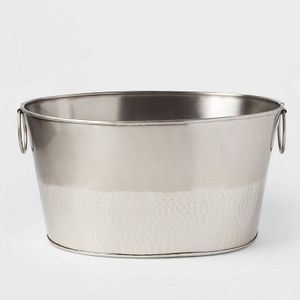 Beverage Tub for Wine <b>Planter</b> Tub for Outdoor Party New Classic Design Clear Finished Customized Size Basket - Product Image 2