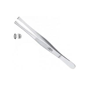 Fabricación directa de fábrica precio al por mayor Gillies fórceps tejido TC Gillies pinzas de disección 1x2 dientes (acero inoxidable Curvo - Product Image 4