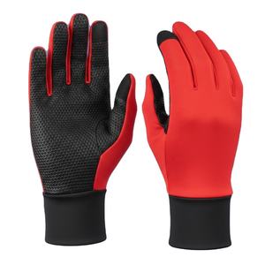Gants de sécurité noirs en polyester, neufs, chauds, antidérapants, à doigts complets, pour le cyclisme et les sports d'hiver, pour cyclistes et coureurs - Product Image 3