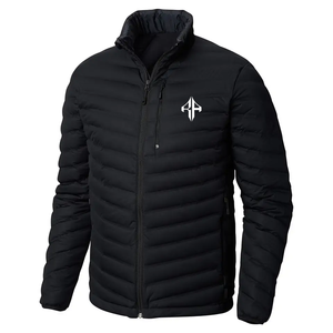 Chaqueta de invierno con logotipo personalizado de alta calidad, chaqueta acolchada con cremallera estampada transpirable de poliéster 100% de RIVIAN ATLANTIC - Product Image 5