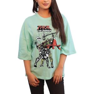 Camisetas de algodón de talla grande para mujer, de verano de gran tamaño de estilo informal Bangladesh, logotipo de impresión personalizado en camisetas en blanco - Product Image 5