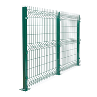 Poteaux de clôture de jardin en fil galvanisé de style européen Q235, simples ou doubles, 1,5 m de haut, galvanisés et revêtus de PVC noir ou vert, matériel de clôture