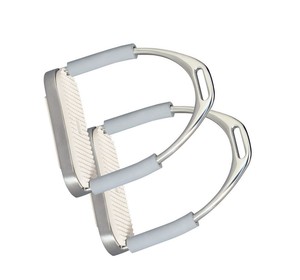 Étriers d'équitation en acier inoxydable léger anti-dérapant prise en main confortable approvisionnement d'usine équestre nouvel arrivage - Product Image 4