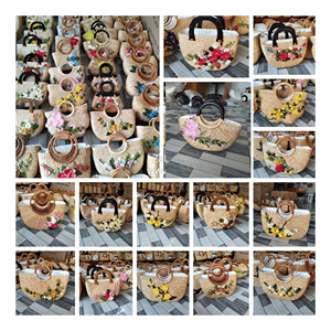 Sac en jacinthe d'eau fabriqué à la main à partir de fibres naturelles de jacinthe d'eau pour le transport quotidien et l'utilisation comme accessoire de mode, provenant du Vietnam - Product Image 6