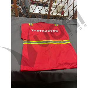 Gilet avec logo personnalisé led travail ingénieur vêtements de sécurité réfléchissants veste construction industrielle gilet de sécurité en maille haute visibilité - Product Image 6