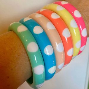 Pulsera Multicolor exagerada y deslumbrante para mujer, brazalete de estilo clásico, ancho, Irregular, cuadrado, acrílico, Diamante principal - Product Image 1