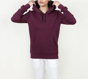 Vente en gros de haute qualité 100% coton confort col haut broderie dessin animé Vintage col rond sweat à capuche pour femme - Product Image 3