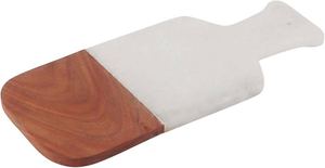 Cadeau de Noël Planche à découper décorative et élégante en bois et résine Planche à découper multifonctionnelle pour la cuisine, le service et l'exposition - Product Image 4