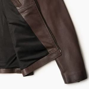 Wholesale Customized Top Quality Long Sleeves <b>Men's</b> Fashion Wear Clothing Sororities University Genuine Leather <b>Jacket</b> - Product Image 6