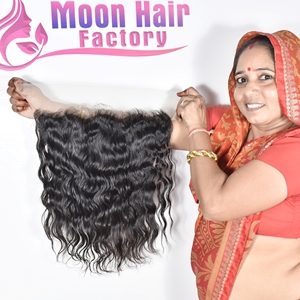 Extensions de cheveux vierges à commander en ligne, texture bouclée ondulée soyeuse, cheveux indiens Remy, trame double, texture crépue profonde, haute qualité, en vente - Product Image 3