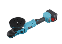 Polisseuse orbitale de voiture rechargeable sans fil 20v 5 "125mm à double action