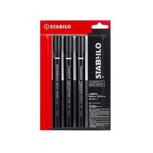 STABILO Stabilo Bionic Worker Noir - Lot de 10 stylos roller - Product Image 2