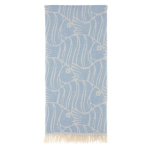 Toalla de playa personalizada turca Pescado Pestemal con logotipo estampado personalizado sin arena 100% algodón absorbente juegos de toallas de baño de lujo - Product Image 1