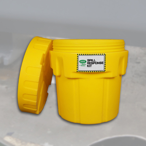 Kit para Derrames de Petróleo de 75 Litros con Tambor de Recogida – Kit de Respuesta a Derrames de Petróleo de Alta Resistencia y Recuperación Absorbente - Product Image 3