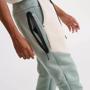 Pantalons empilés pour hommes, pantalons personnalisés, jogging de course, pantalons cargo vierges pour hommes, jogging en coton et polyester, pantalons cargo pour hommes - Product Image 6