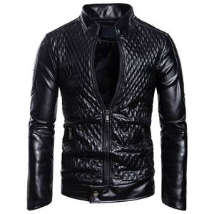 Gran oferta, chaqueta de cuero genuino de nuevo diseño para hombre, Material de cuero, mangas completas, ropa de calle, chaqueta profesional para hombre - Product Image 6