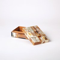 Boîte de rangement pour bijoux de haute qualité, fabriquée à la main en Inde, avec incrustations en os gravées, grande capacité, étanche, design antique personnalisé, en provenance d'Inde