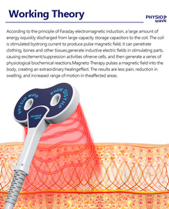 Unidad de Fisioterapia Magnética No Invasiva con Sistema de Enfriamiento por Aire e Intensidad Pico de 6T para Estimulación de Tejidos Profundos - Product Image 5