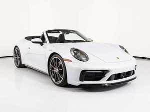2024สำหรับ911 Carrera 4S Cabriolet AWD เทอร์โบ R20สีดำเบาะหนังภายในพวงมาลัยซ้าย - Product Image 6