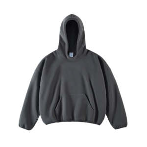 เสื้อมีฮู้ดสำหรับผู้ชายโอเวอร์ไซส์ปรับแต่งได้เสื้อมีฮู้ดลายบุผ้าคอตตอนผ้าฟลีซ100% ทรงหลวม - Product Image 3