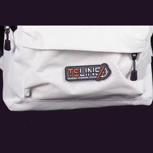 Patchs à coudre faits à la main en PVC souple 3D Sac personnalisable Tissu en toile Etiquette en caoutchouc PVC Design unique Logo Bazooka avec cœur RPG - Product Image 5