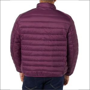 Vente en gros de doudoune d'hiver pour hommes de style urbain col montant personnalisé toile imperméable et respirante Service OEM - Product Image 3