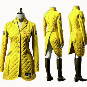 Venta al por mayor 2023 moda señoras acolchado Puffer abrigo mujeres ligero doble botonadura botón acolchado abrigo ropa de invierno para mujeres - Product Image 4