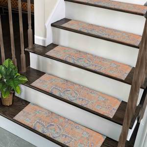 Ethnic Step Rug, Kilim Design Rug, Blue Rugs, Modern Rug, Printed Rug - Product Image 1