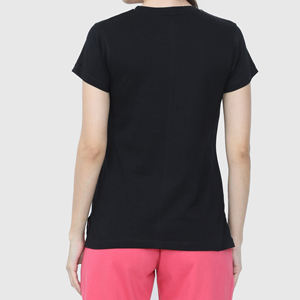 2025 nuevas camisetas de moda de estilo lujoso para mujer 100% algodón de gran tamaño ropa informal de longitud corta estampado camiseta - Product Image 4