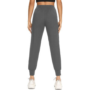 Recién llegado, pantalones de chándal personalizados para mujer, pantalones para correr, pantalones para correr con bolsillos laterales con telas de alta calidad, servicio OEM - Product Image 3