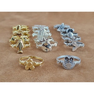 <b>Boho</b> Style Gold and Silver Plated Fashion <b>Rings</b> with Unique Charm Designs Resale Appeal - Product Image 1