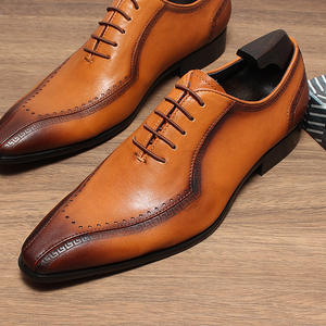 Chaussures mocassins en cuir de veau avec détails cousus à la main et soutien de la voûte plantaire, chaussures de ville pour hommes - Product Image 3