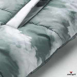 Lightweight Waterproof Breathable Windbreaker Winter <b>Puffer</b> <b>Jacket</b> Front Stand Collar Reversible Design <b>Cheap</b> Price for Sale - Product Image 4