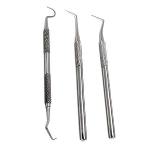 Sonda dental manual reutilizable de alta calidad, agarre ergonómico de uso profesional de doble extremo, garantía de 2 años - Product Image 2