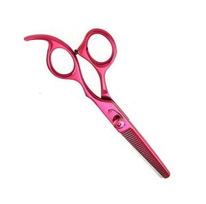 Ciseaux de coiffure réglables professionnels à repose-doigt unique lame en acier inoxydable de haute qualité pour coiffeur et salon de coiffure - Product Image 3