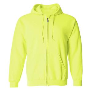 Sweat-shirts à capuche pour hommes, style tendance, fermeture éclair, coton mélangé, logo personnalisé, couleur unie, respirant, séchage rapide, hiver - Product Image 1