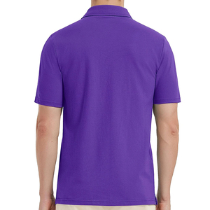 Wholesale Men's Casual Solid T-shirts Breathable Summer Quick Dry Tops Plus Size Men's <b>Polo</b> Shirts for Men - Product Image 5