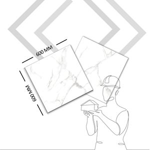 กระเบื้องเซรามิก sgvt มาตรฐานสูง600*600มม. พื้นผิวด้านแข็งแรงกันน้ำกันรอยขีดข่วนคุณสมบัติกันลื่นในยุโรป60*60ซม. - Product Image 1