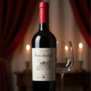 Rượu vang đỏ khô Finca Santafe ủ 24 tháng, pha trộn Cabernet Sauvignon & Tempranillo, 14% Vol, Signature 075Lt, Tây Ban Nha - Product Image 4